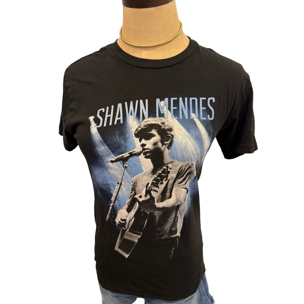 Shawn Mendes 2015 North American Tour Concert Tee T-Shirt Top S